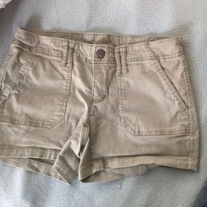 Dark khaki shorts